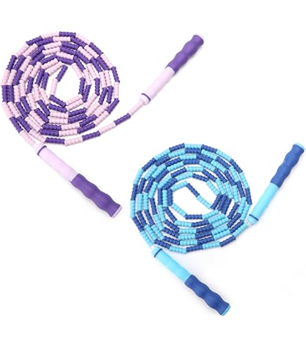 BLH Beaded Jump Rope Skipping Rope Fitness Tali Skipping Fitness