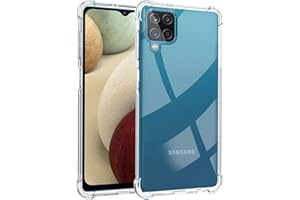 VERCO Cell Phone Case for Samsung A22 4G Case, Samsung M22 Case Anti Shock Protective Case for Samsung Galaxy A22 / M22 Case Transparent [Robust Flexible Silicone] - Clear