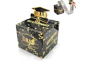 CENCERY Coffret cadeau d'argent pour remise de diplôme boîte cadeau amusante pour retirer de l'argent de l'argent boîte de remise de diplôme boîte cadeau d'argent Surprise boîte Surprise de remise de diplôme