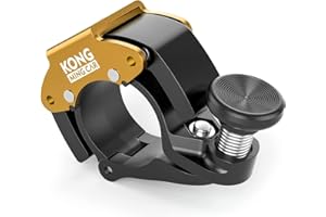 KADACHA KONG MING CAR Bike Bell - Aluminum Bicycle Bell for Handlebar (22mm-24 mm) - Loud Crisp Clear Sound Bike Bicycle Bell Horn for Adults or Kids Bikes