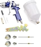 ORAZIO U2013 Pistolet à Peinture HVLP, Gobelet En Plastique De 600ml Avec Connecteur Fileté, Convient à La Plupart Des Pistolets De Pulvérisation De La Série Automobile SP22142002