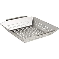 Weber 6434 Grillkorb aus Edelstahl, 30x35 cm, für Q-300/-3000-Serie und größere Gasgrills sowie die meisten…