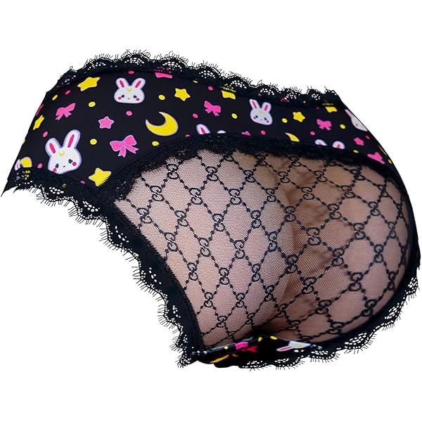 LittleForBig Unisex hipster slip snuiggle Bunny patroon mesh