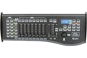 QTXX QTX DM-X12 DM X12 192 Channel DMX DJ Lighting Controller With Joystick & Lamp