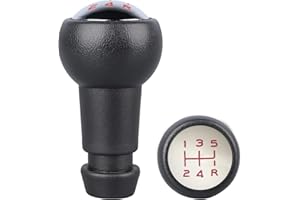 SFONIA 5 Velocidades Coche Pomo Palanca de Cambios 106 107 205 206 207 301 306 307 308 406 407 605 807 2008 3008 5008 C2 C3 C4 B6 B9 (Rojo)