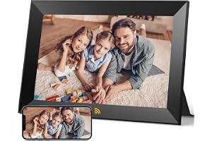 KODAK Digitaler Bilderrahmen mit WLAN, 10,1-Zoll-HD-IPS-Touchscreen, 32 GB Speicher, autom