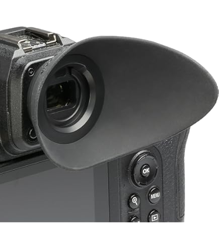 XvuaTeIw DK-33 DK33 Viewfinder Rubber Eyepiece Suitable For Nikon Z8 Z9 ZF Eyecup View Finder Eye Cup Z-8 Z-9 Z-F - View #8