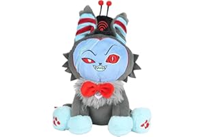 RDCIRP Jouet en Peluche Hazbin Hotels, poupée en Peluche Mignonne, Peluches de Collection de Dessins animés, oreillers for Enfants, Adultes, Fans de Jeux(E)