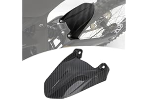 BIUGERCN Dirt Bike Mud Guards Rear Fenders Mudguard Fenders Protector Carbon Fiber Pattern for Talaria Sting XXX X3/MX3/MX4 Electric Dirt Bike