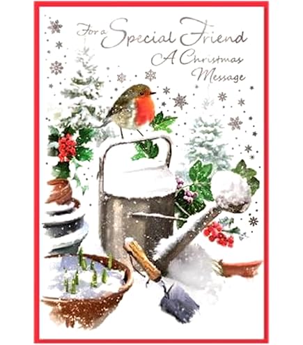 Piccadilly Greetings Classic Christmas Card To Both Of You - 9 X 6 - View #9