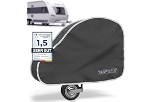 ‎TARPOFIX Tarpofix® Deichselabdeckung Wohnwagen | Anhänger Deichselhaube mit Doppel-Klickverschluss | Anhängerkupplung Abdeckung Wasserdicht | Universal Abdeckung Anhängerdeichsel | Deichselschutzhaube PKW