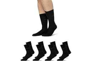 Snocks Socken Herren (4x Paar) Business Socken für Herren