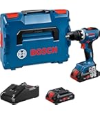 Bosch Professional 18V System accuschroefboormachine GSR 18V-65 (borstelloze motor, koplengte 166, incl. 3 x ProCORE18V 4.0Ah-accu's, L-BOXX