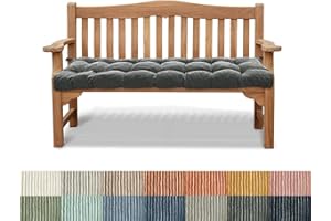 PHUSTJKL Bankauflage Bankkissen Stuhlkissen 75X40X6CM rutschfeste Gartenbankkissen Bankpolster Rückenkissen Schaukel Sitzkissen für Outdoor Indoor Gartenmöbel Terrasse Drinnen-Dunkelgrau