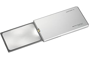 Eschenbach Lupa easyPocket XL 75x50 mm 2,5x, kolor srebrny