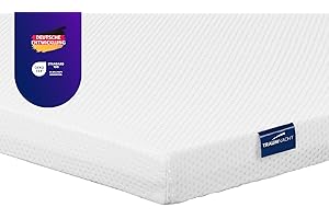 ‎TRAUMNACHT Traumnacht Komfort Matratzentopper mit punktelastischem Kaltschaumkern für optimale Anpassung, 90 x 200 cm, Härtegrad 2 (weich), Öko-Tex zertifiziert, produziert nach deutschem Qualitätsstandard