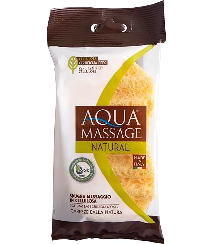 MartiniSPA Massage Color Rundschwamm Family Pack – 3 Stück, Weich & Peeling, Dermatologisch Getestet