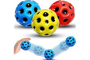 Atuoxing 3 Stück Ball Hohe Springender Gummiball