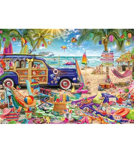 Wine Country Escape-1000 Pièces Puzzle Adultes, Made In