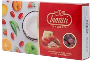 Buratti Confetti Tenerezza Gusto Misto Frutta Rosso - 1 Kg