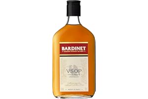 Bardinet Brandy VSOP - 36% ABV, 35CL - Expertly Distilled, Premium Quality French Brandy - Patiently Matured in Oak Casks - Enjoy Neat, on Ice or in a Long Drink