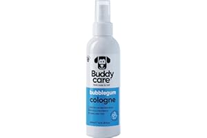 Buddycare Colonia per cani - Colonia per cani profumata dolce e giocosa - Rinfresca tra i lavaggi del cane, Gomma da masticare, 200 ml (confezione da 1)