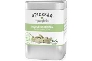 Spicebar Grön kardemumma, vild samling från Indien, helhet, ekologisk (1 x 50 g)