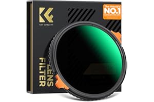 K&F CONCEPT 82mm TRUE COLOR Variable ND2-32 ND Filter and CPL Circular Polarizing Lens Filter 2 in 1 for Fader Camera Lens Neutral Density Polarizer Filter (Nano-X Series)