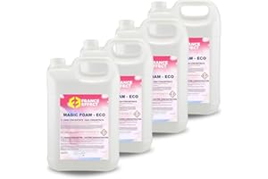FE FRANCE EFFECT France Effect Magic Foam ECO 5L (Lot de 4) - Liquide machine à mousse concentré 1% de qualité supérieure, Liquide à mousse incolore, inodore et biodégradable - Fabriqué en France
