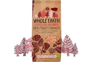 Whole Earth Organic Red Fruit Crunch 450 g (Pack of 3)