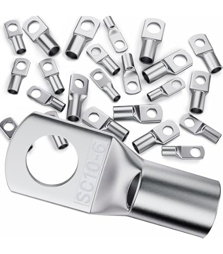 50 Piezas Eléctricas 10-12 Awg Conectores Terminales | Cuotas Sin Interés - Foto 2