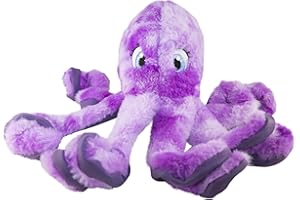 KONG Softseas - Peluche per cani a forma di polpo, grande e spesso