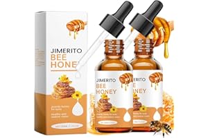 FLUFFSHIP Jimerito Honey Eye Drops, Honey Eye Drops for EyeCare, Hydrating Serum for Dry Eyes,Soothing Ey-e Brightening for Itchy Tired Eyes,Gentle EyeSerum for Daily Relief -2PCS