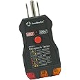 (Newer Model) - Southwire 40022S Receptacle Tester, Black