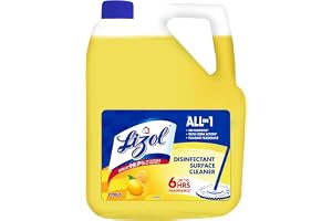 Lizol Disinfectant Surface & Floor Cleaner Liquid, Citrus - 5 Litre | Suitable for All Floor Cleaner Mops | Kills 99.9% Germs| India's #1 Floor Cleaner