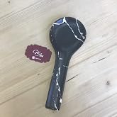Keramika Mat Siyah Mermer Desen Kirli Kaşıklık