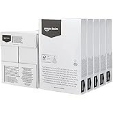 Amazon Basics A4 Multipurpose Copy Paper, 75 g/m&sup2;, 2500 Count (Pack of 5), White
