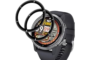 Supershieldz Panzer Schutz Glas für Garmin Venu 2, Anti-Kratzen Panzerfolie für Garmin Venu 2, 3D-Vollständige Schutzfolie, 9H Härte, HD Klar Displayschutz, Anti-Bläschen - 2 Stück