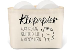 ‎WZCZF Witzige Klopapier Aufbewahrung, Badezimmer deko Toilettenpapier Korb, Lustige seidenpapier Rollen aufbewahrung,Toilettenpapier Aufbewahrungsbeutel Toilettenpapierhalter Korb,