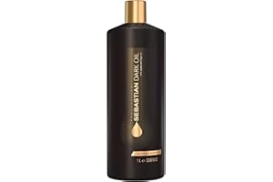 ‎SEBASTIAN SEBASTIAN PROFESSIONAL DARK OIL – Schwereloser Conditioner für alle Haartypen – mit Jojoba- und Arganöl – intensive Anti-Frizz Haarpflege für geschmeidig schöne Haare – 1000 ml