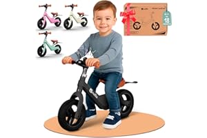 Mallie® sicheres Kinder Laufrad ab 2 Jahre I Inkl. Klingel & Spritzschutz I Lenker und Sitz Verstellbar - Laufräder, Laufrad ab 3 Jahre, 4 Jahre Balance Bike I Weihnachten
