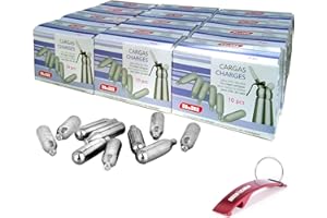 Bricolemar IBILI Lot de 12 paquets de 10 chargeurs pour siphon Nata Ibili Kabra