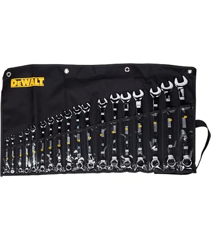 DeWalt DWMT74196 Ratschenkopf-Set 7-teilig – Chrom-Vanadium-Stahl, Flexibel