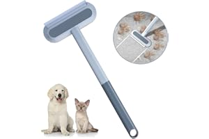 REDREO Reddeo Wielofunkcyjny przyrząd do usuwania sierść, długi uchwyt, wałek do kotów i psów, na meble