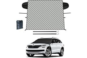 ZOIBV Winter/Summer Windscreen Cover for Nissan Juke, VW Tiguan/T-ROC/Passat, Vauxhall Mokka and Most Cars SUVs - Protects Against Frost, Snow, UV Rays and Dust (68" x 47")
