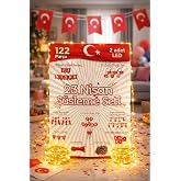 122 Par&ccedil;a 23 Nisan Dekoratif S&uuml;s&uuml; Flama Okul S&uuml;s&uuml;, Atat&uuml;rkl&uuml; Balon, T&uuml;rk Bayrağı Pano S&uuml;sleri yeni 2026