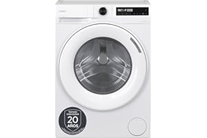 Candy ProWash 500 BR 48SL6-S, Lavadora 8 KG, 1400 RPM, Display Digital, Conectividad WIFI, 16 Ciclos, Motor Inverter SpeedDrive, Inicio Diferido 24H, Bloqueo Infantil, 49cm de Fondo, 72 DB, Blanco