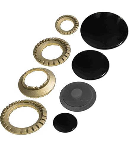 Sparfiamma Per Fornelli A 4 Fuochi - Piattelli In Acciaio, Per Stufe A Gas, Ricambio Star - Foto 4