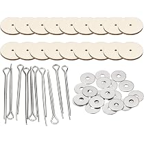 Giunti Per Bambole PATIKIL 40mm - 20 Set In Plastica Per Artigianato
