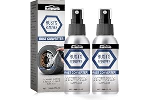 GEAANEN 2 Flaconi di Convertitore Ruggine,Antiruggine Spray,Togli Ruggine per Metalli,Ad Azione Rapida,Facili da Usare,Ampiamente Applicabili A Varie Superfici Metalliche (30 ML)